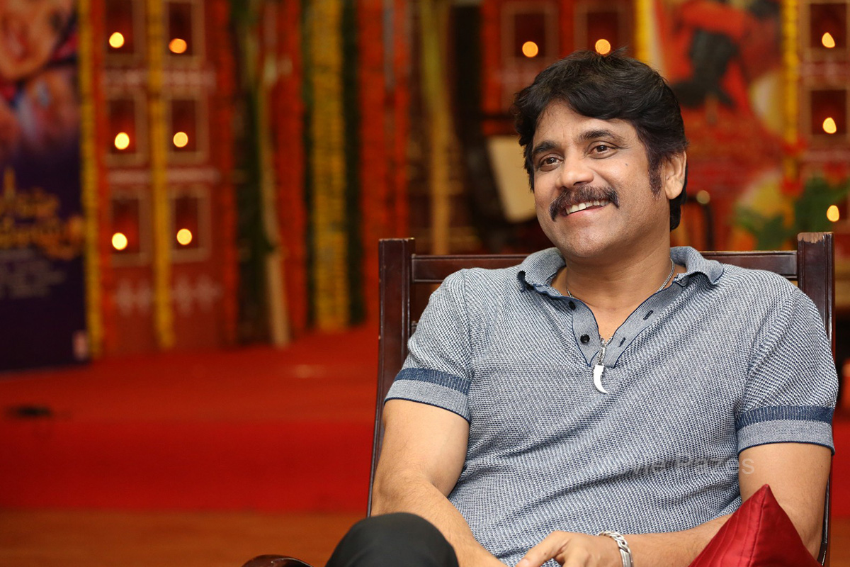 Nagarjuna At Om Namo Venkatesaya